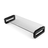 Monitor Desk Stand with USB 3.0 Charging Hub - Black - Rear View
