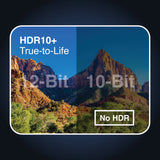 Laser Ultra High Speed HDMI Cable 8K - Gold 3M - Rear View
