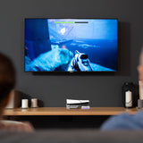 Laser Gaming PS5 Slim RGB Horizontal Stand with 4 USB Ports - Side View