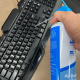 Laser 400ml Air Duster Spray - Computer & Electronics Cleaner - 45-Degree Angle