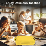 Laser Microwave Toastie Maker Smiley Face - Side View