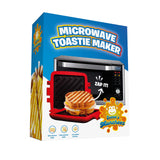 Laser Microwave Toastie Maker with Heatwave Tech Red - Extra Image