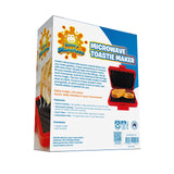 Laser Microwave Toastie Maker with Heatwave Tech Red - Extra Image