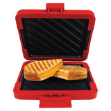 Laser Microwave Toastie Maker with Heatwave Tech Red - Extra Image