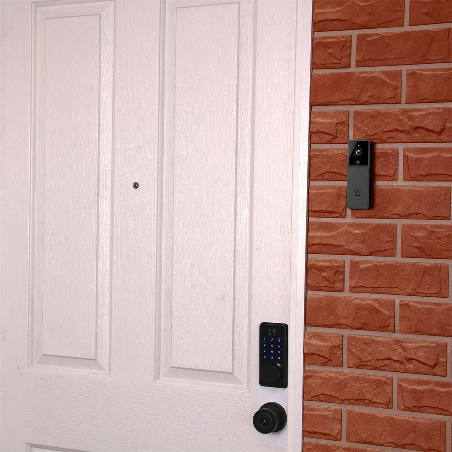 Connect SmartHome Full HD Video Doorbell - Black
