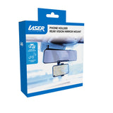 Laser Phone Holder Rear Vision Mirror Mount - 45-Degree Angle