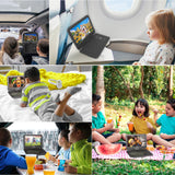 Laser 10” Portable DVD Player with Anti-Skip Technology - Close-Up Angle