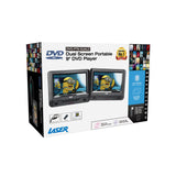 Laser 9 Inch Dual Screen DVD Player Black - Extra Image