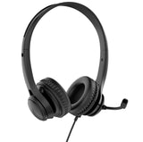 Laser Wired Conference Headset 3.5mm Mic - Close-Up Angle