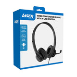 Laser Wired Conference Headset 3.5mm Mic - Extra Image