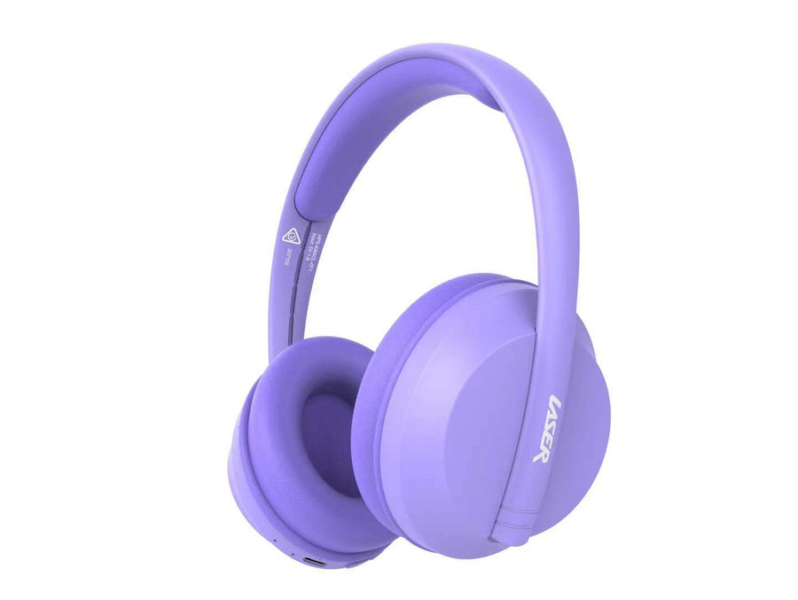 Laser Volume Limited ANC Kids Headphones Lilac