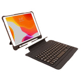 Laser iPad 10.2-inch Wireless Keyboard Case Black - Front View