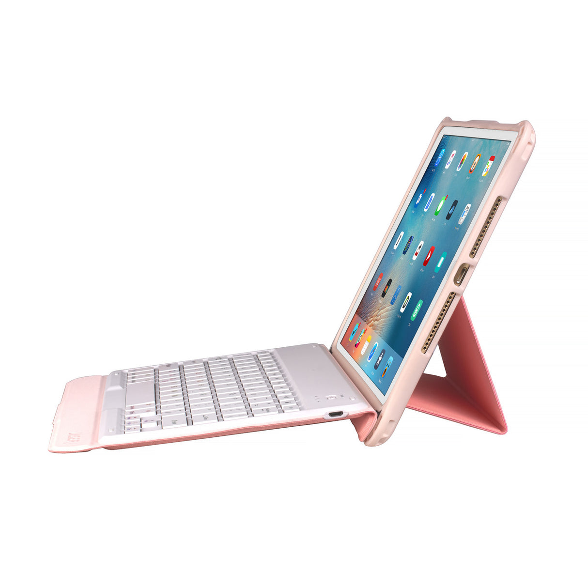 Laser iPad 10.2-inch Wireless Keyboard Case Pink