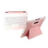 Laser iPad 10.2-inch Wireless Keyboard Case Pink - 45-Degree Angle