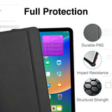 Laser iPad 10.9-inch Wireless Keyboard Case Black - Side View