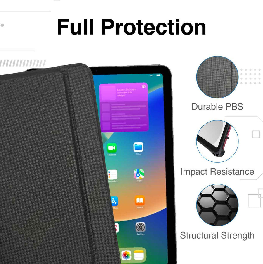 Laser iPad 10.9-inch Wireless Keyboard Case Black, image 3
