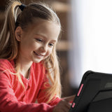 Laser iPad 10.9-inch Wireless Keyboard Case Black - Low Angle