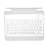 Laser iPad 10.9-inch Wireless Keyboard Case White - Low Angle