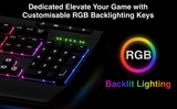 Laser RGB Gaming Keyboard with Anti-Ghosting Keys
