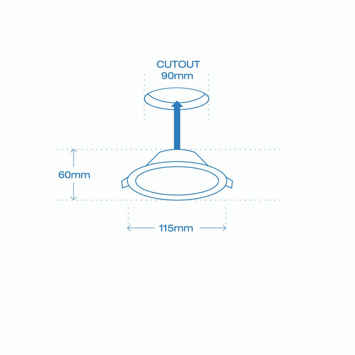 Laser 10W RGB Downlight with Voice Control