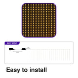 Laser Smart Home DIY Curtain Light - Top-Down View