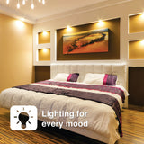 Laser 5W Smart White Bulb E14 - App & Voice Controlled - Close-Up Angle