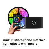 Laser Smart Light Strip & TV Sync Kit RGB 6M - Rear View