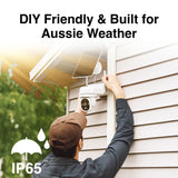 Laser FHD Outdoor Pan Tilt Camera Solar White - Extra Image