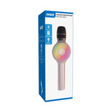 Laser LED Wireless Karaoke Microphone Rose Gold - Extra Image