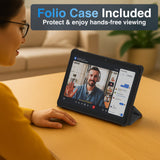 Laser 10 Inch Android Tablet 64GB with Case - 45-Degree Angle