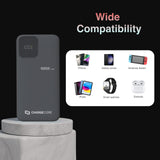 ChargeCore SafeCharge Max 10K - Black - Low Angle