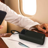 Laser 27000mAh Powerbank 18W PD Black - Rear View