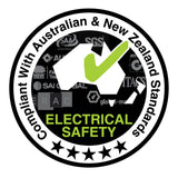 Laser 5000mAh Power Bank LED Display Red - Low Angle