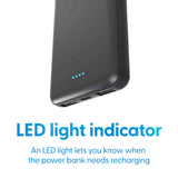Laser 5000mAh Powerbank Charcoal - Extra Image