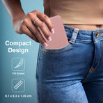 Laser 5000mAh Compact Portable Power Bank - Clay