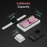 ChargeCore SafeCharge Max 5K - Black - Top-Down View