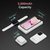 ChargeCore SafeCharge Max 5K - White - Low Angle