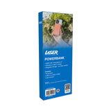 Laser 5000mAh Magnetic Wireless Power Bank Peach - Rear View
