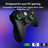 Laser Gaming Wired PC Controller - Black - Top-Down View