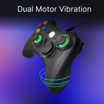 Laser Gaming Wired PC Controller - Black