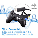 Laser Gaming Wired PC Controller - Black - Extra Image