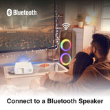 Laser 220 Series Gaming and Movie Bluetooth Projector with Screen - Front View