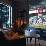 Laser Cube Android Projector with 120in Screen - 45-Degree Angle