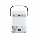 Laser Cube Android Projector with 120in Screen - Close-Up Angle