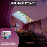 Laser Precision Outdoor Gaming Projector Bundle - Top-Down View