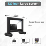 Laser Precision Outdoor Gaming Projector Bundle - Low Angle