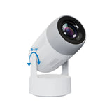 Laser Android LED Projector with Battery 1080p - Rear View