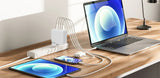Laser 100W GaN USB-C and USB-A Wall Charger - Rear View