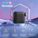 Laser PD3.0 200W GaN Wall Charger Black - 45-Degree Angle