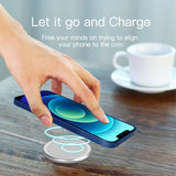 Laser ChargeCore Magnetic Phone Charging Pad - Front View